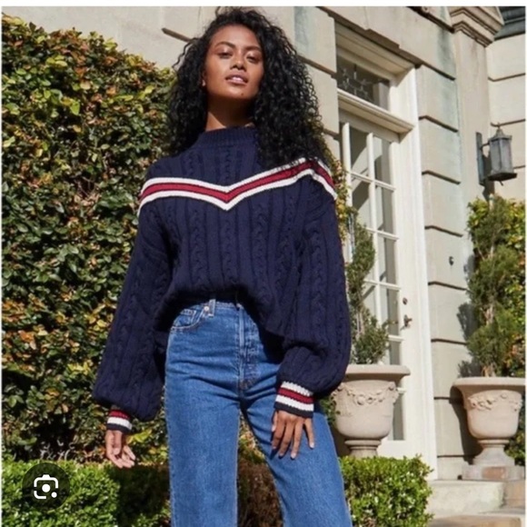 SAYLOR Sweaters - Saylor Brinley Varsity Sweater